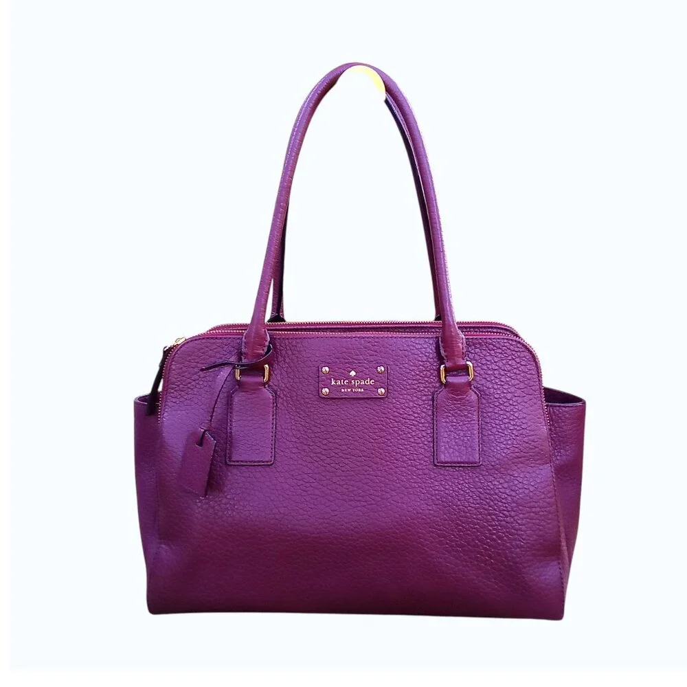 Kate Spade NWOT $547 Bay Street Lydia Satchel & FREE Stacy Wallet - Picture 2 of 7